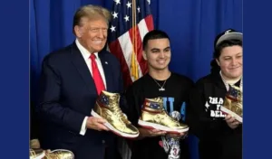 Trump Kicks Off Sneaker Line After $355M Fine