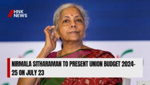 Nirmala Sitharaman to Present Union Budget 2024-25 on July 23