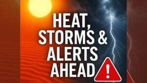 Cleveland Weather Heat, Storms & Alerts Ahead