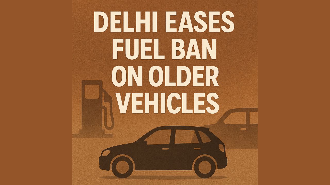 Delhi Eases Fuel Ban on Older Vehicles Delhi Eases Fuel Ban on Older Vehicles