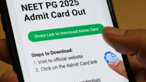 NEET PG 2025 Admit Card Out Direct Link, Steps