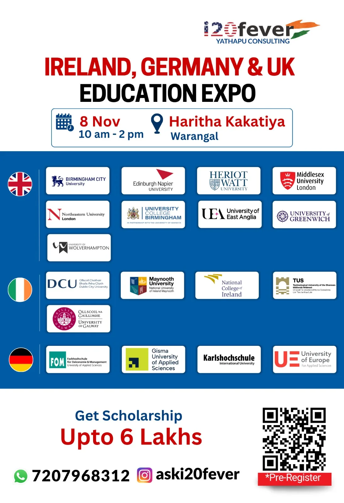 Education Expo Warangal 2025: Study Abroad Event Education Expo Warangal